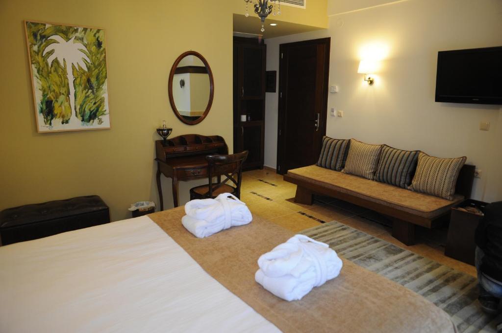 Agapi Luxury Hotel Káto Loutrákion Pokoj fotografie