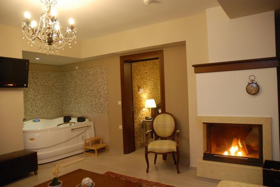 Agapi Luxury Hotel Káto Loutrákion Pokoj fotografie